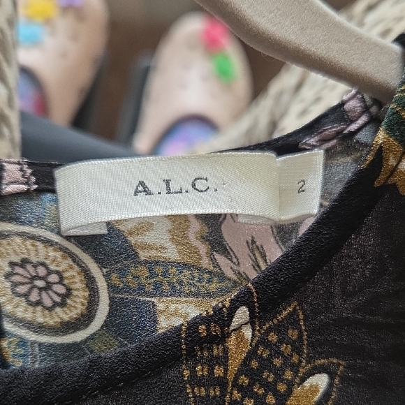 ALC Open Back Ruffle Detail Blouse - Picture 6 of 7